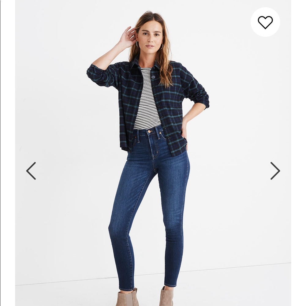 10" High-Rise Skinny Jeans: Insuluxe Denim Edition